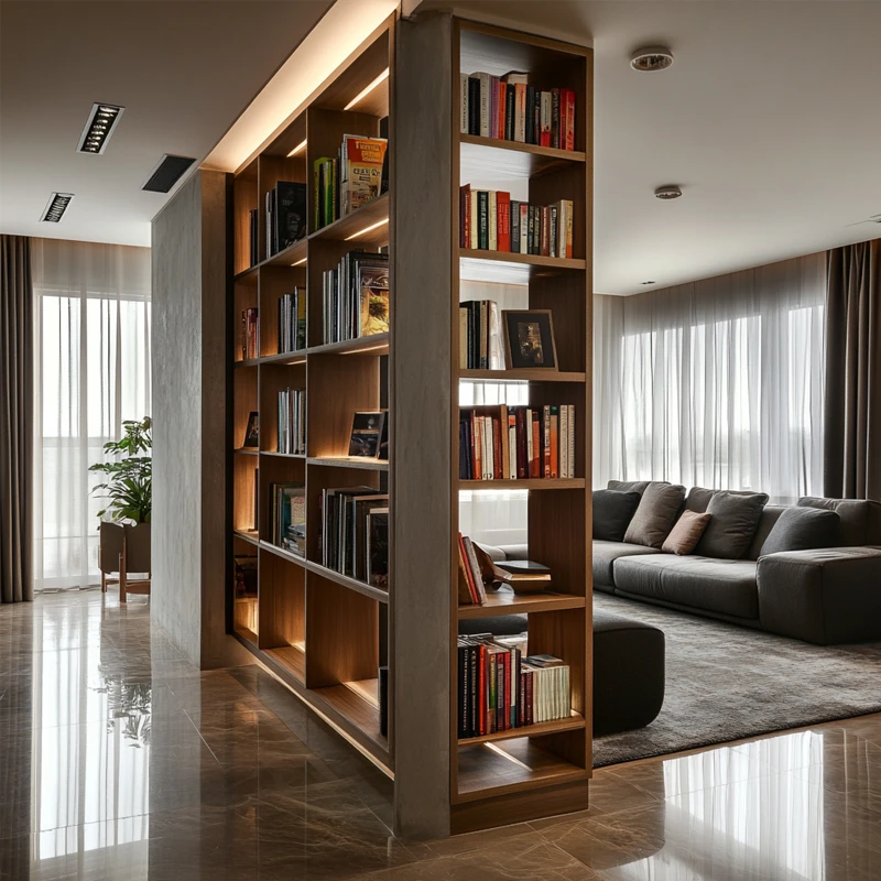 Bookshelf Partition